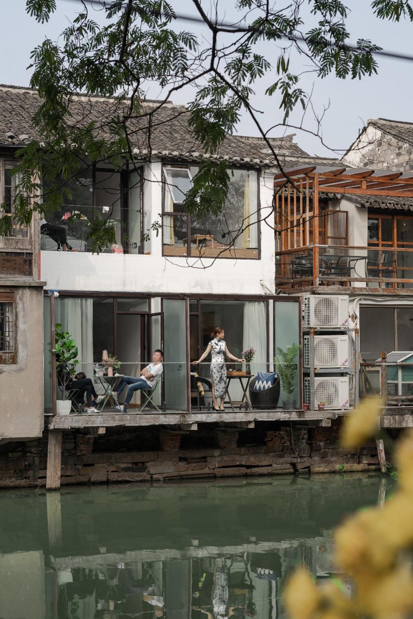 Tongli Slowlife River View Inn 蘇州 エクステリア 写真