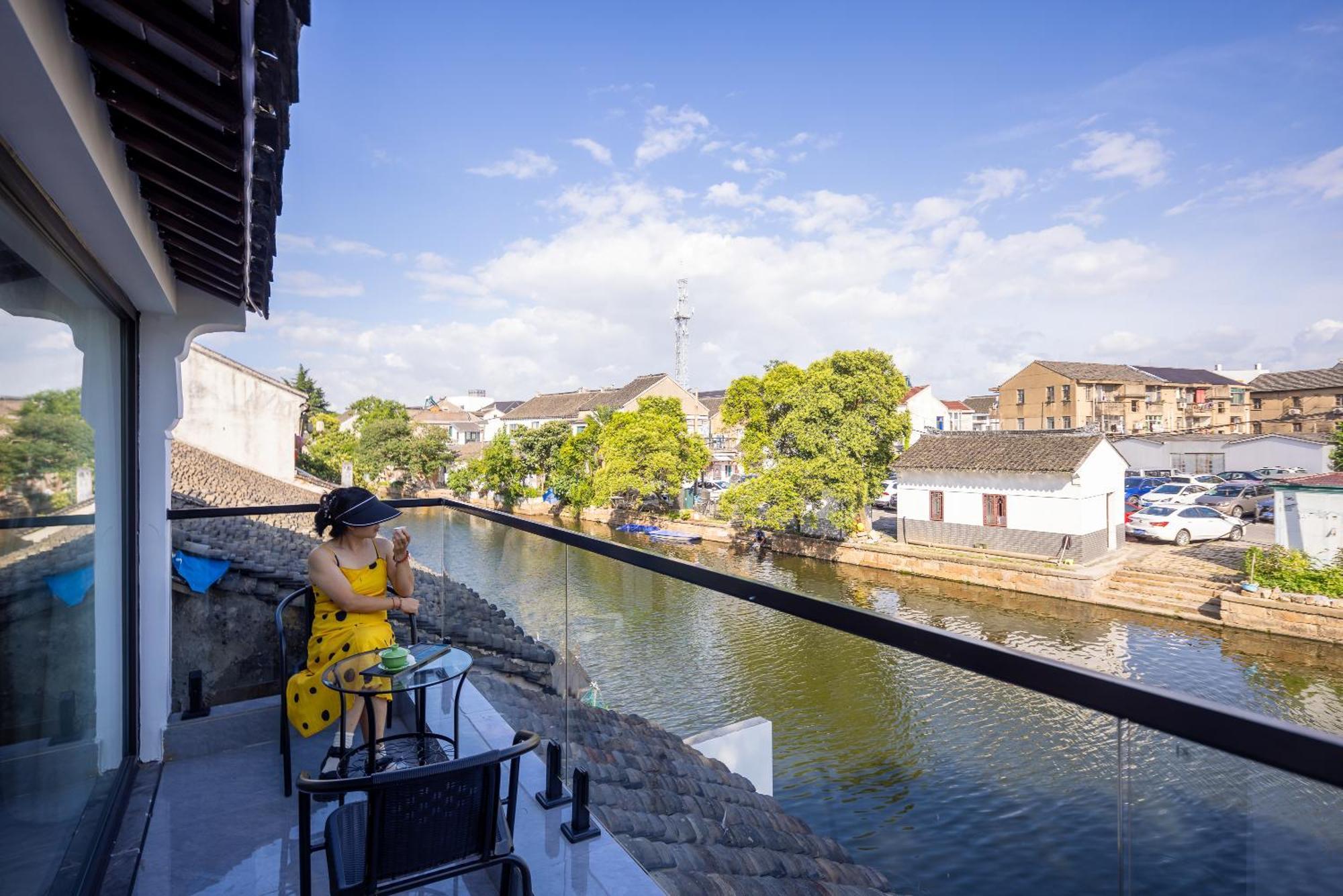 Tongli Slowlife River View Inn 蘇州 エクステリア 写真